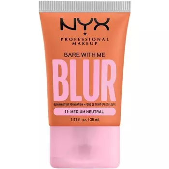 Тональная основа NYX Professional Makeup Bare With Me Blur, Medium Neutral / 30 ml