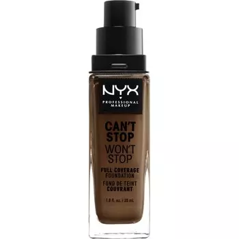 Тональная основа NYX Professional Makeup Can't Stop Won't Stop Foundation, Nr. 37 Deep Rich / 30 ml