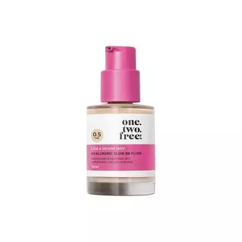 Тональная основа One.two.free! Hyaluronic Glow BB Fluid, 0.5 Fair / 30 ml
