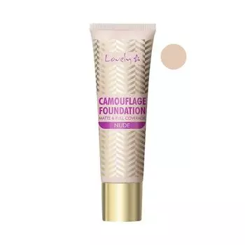 Тональная основа под макияж 2 нюд, 25 г Lovely Camouflage foundation, цвет 2 nude