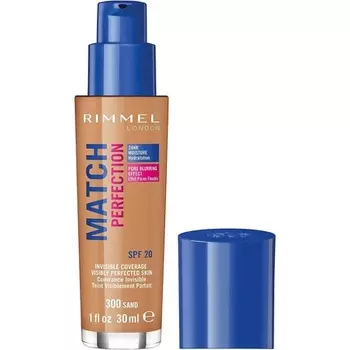 Тональная основа Rimmel Match Perfection 30 мл, песок 300