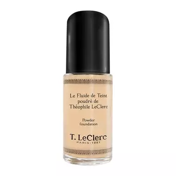 Тональная основа T. LeClerc Matte Fluid Foundation, 01 Ivoire Mat / 30 ml
