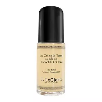 Тональная основа T. LeClerc Satin Cream Foundation, 01 IVOIRE SATIN / 30 ml