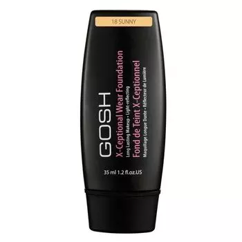 Тональная основа X-Ceptional Wear Base de maquillaje Gosh, 18 Sunny