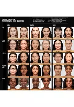 Тональное средство ORIGINAL PURE SERUM RADIANT NATURAL LIQUID FOUNDATION MINERAL SP bareMinerals, цвет Light Warm 2