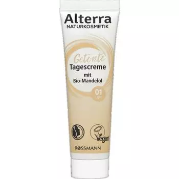 Тональный дневной крем 01 - Светлый Alterra NATURKOSMETIK, 30 ml