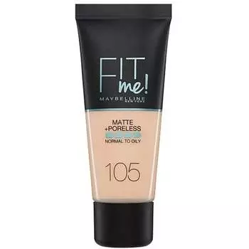 Тональный крем 105 Natural Ivory, 30 мл Maybelline, Fit me