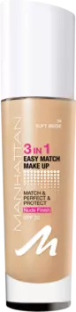 Тональный крем 3в1 Easy Match Soft Beige 34 LSF 20 300мл MANHATTAN Cosmetics