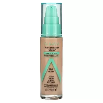 Тональный крем Almay Clear Complexion Makeup 100 Ivory