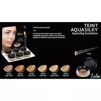 Тональный крем Aquasilky 801425 Бежевый Geschleppt, Peggy Sage