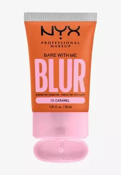 Тональный крем BARE With ME BLUR TINT Nyx Professional Makeup, цвет caramel