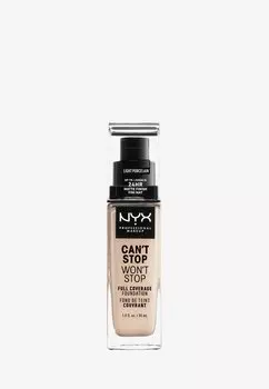 Тональный крем Can'T Stop Won'T Stop Foundation Nyx Professional Makeup, цвет 1-mrz light porcelain