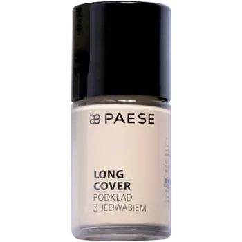 Тональный крем для лица 01н Paese Long Cover Z Jedwabiem, 30 мл