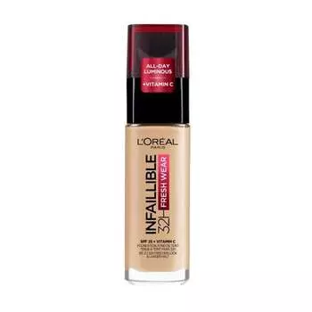 Тональный крем для лица 100 лен, 30 мл L'oreal Paris, Infaillible, L'oral Paris