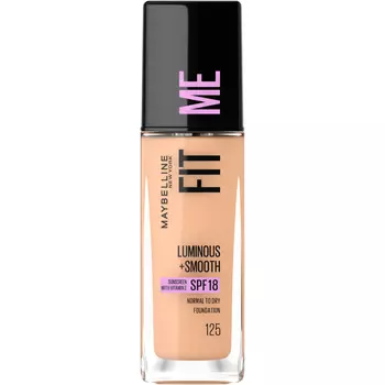 Тональный крем Maybelline New York Fit Me Luninous+Smooth, 30 мл, 125