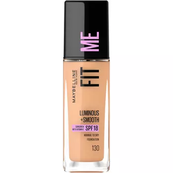 Тональный крем Maybelline New York Fit Me Luninous+Smooth, 30 мл, 130