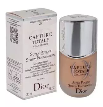 Тональный крем для лица 2N, 30 мл Dior, Capture Totale C.E.L.L. Energy