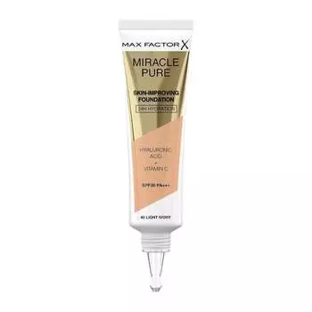 Тональный крем для лица № 40 Светлая слоновая кость, 30 мл Max Factor, Miracle Pure