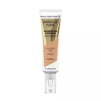 Тональный крем для лица 45 Теплый Миндаль, 30мл Max Factor Miracle Pure -