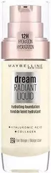 Тональный крем для лица, Dream Satin, 02 Fair Maybelline