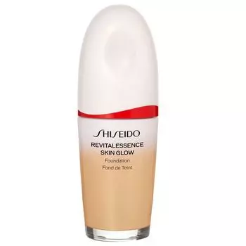Тональный крем для лица spf30 320 сосна, 30 мл Shiseido Revitalessence skin glow, цвет 320 pine