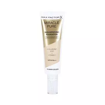 Тональный крем для ухода за кожей, оттенок 76 Warm Golden, 30 мл Max Factor Miracle Pure Skin