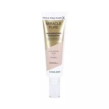 Тональный крем для ухода за кожей, оттенок 35 Pearl Beige, 30 мл Max Factor, Miracle Pure Skin