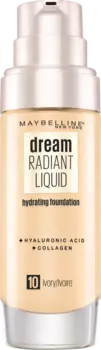 Тональный крем Dream Radiant Liquid 10 Ivory 30 мл Maybelline New York