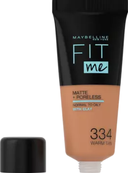 Тональный крем Maybelline New York Fit Me Matte+Poreless, 30 мл, 334