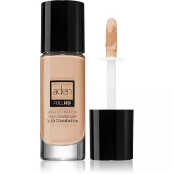 Тональный крем-флюид Aden Cosmetics Full HD - 01 Фарфор, 20 мл