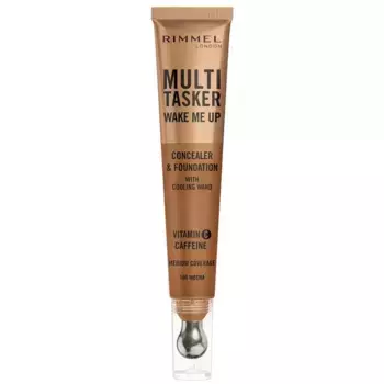 Тональный крем и консилер multi-tasker разбуди меня Rimmel, 20 мл., цвет 100 mocha