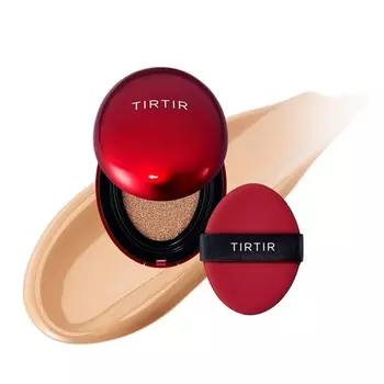 Тональный крем-кушон Red Cushion Foundation Mini Size Mask Fit - Полное покрытие, невесомый Tirtir
