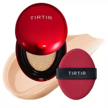 Тональный крем-кушон TIRTIR MINI, оттенок 21, мини-версия Natural Ivory