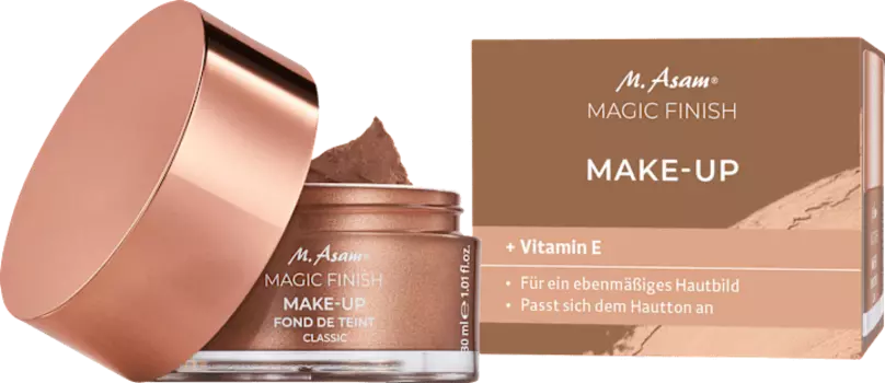 Тональный крем M. Asam Foundation Make-Up Classic Teint, 30 ml