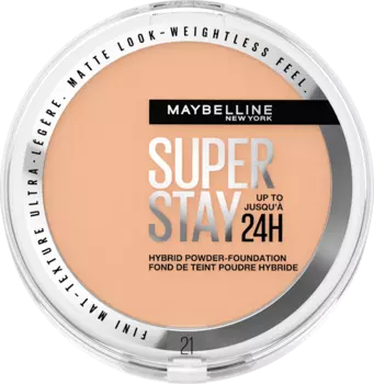Тональный крем MAYBELLINE NEW YORK Foundation Puder 24h Super Stay Hybrides, 9 g