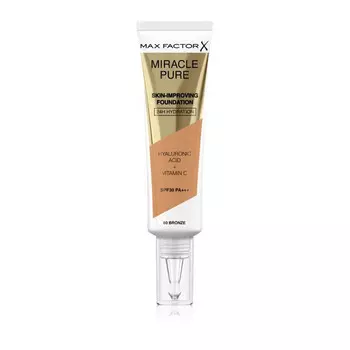 Тональный крем повышенной стойкости SPF 30 Max Factor Miracle Pure Skin, оттенок 80 Bronze 30 мл