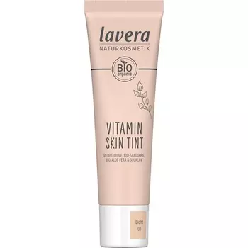 Тональный крем Vitamin Skin Tint Light 01 для свежего цвета лица Lavera