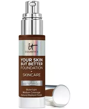 Тональный крем Your Skin But Better + уход за кожей, 1 унция It Cosmetics, цвет Deep Warm 60