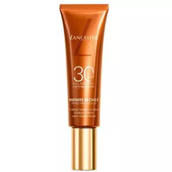 Тональный солнцезащитный крем spf30, 50 мл Lancaster Infinite bronze tinted protection sunlight cream spf30