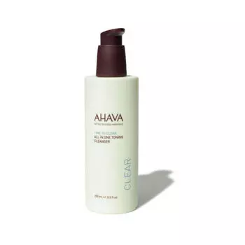 Тоник для лица Time to clear todo en uno tnico limpiador Ahava, 250 мл