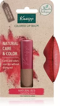 Тонизирующий бальзам для губ Kneipp Natural Care & Color, Natural Red 3,5 g