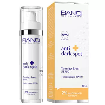 Тонизирующий крем SPF 50, 50 мл Bandi Anti Dark Spot