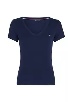 Тонкая футболка Essential Tommy Jeans, синий