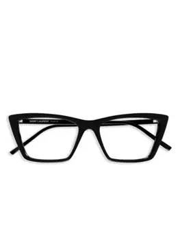 Тонкая оправа очков Saint Laurent Mica Saint Laurent Eyewear, черный