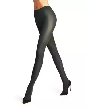 Тонкие полупрозрачные матовые колготки Falke, зеленый