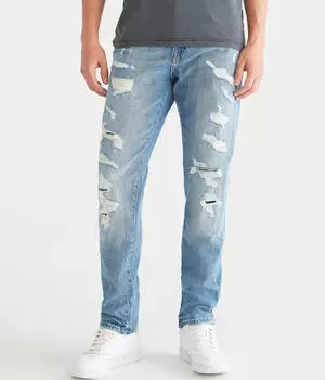 Тонкий Джинс Aeropostale, синий