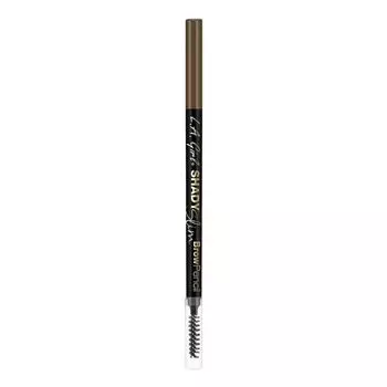 Тонкий карандаш для бровей Shady L.A. Girl, цвет soft brown, 0,08 гр