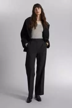 Тонкий шерстяной топ H&M, серый