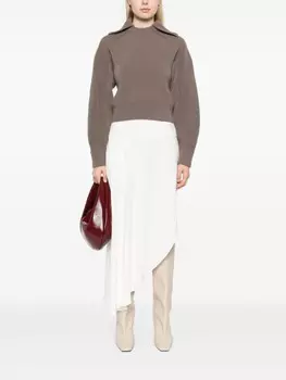 Тонкий свитер Lanvin, коричневый