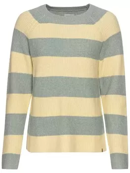 Тонкий вязаный свитер CAMEL ACTIVE Sweater, цвет yellow/green